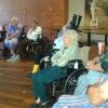 Some of our wonderful "extended church family" at the Nursing Home service conducted weekly at 1pm.